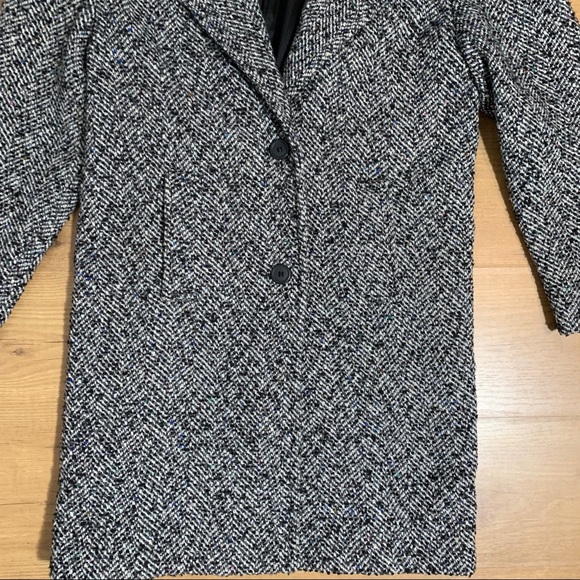 Vintage New York Girl Womens Wool Knee Length Coat - Picture 4 of 8